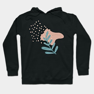 Shapes and leaves Hoodie